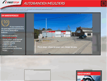 Tablet Screenshot of bandenmeulders.be